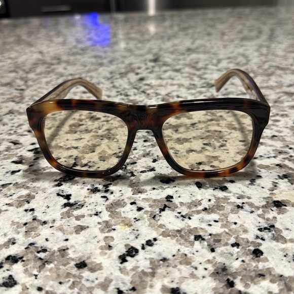 Saint Laurent Classic Leopard print sunglasses - Picture 2 of 6